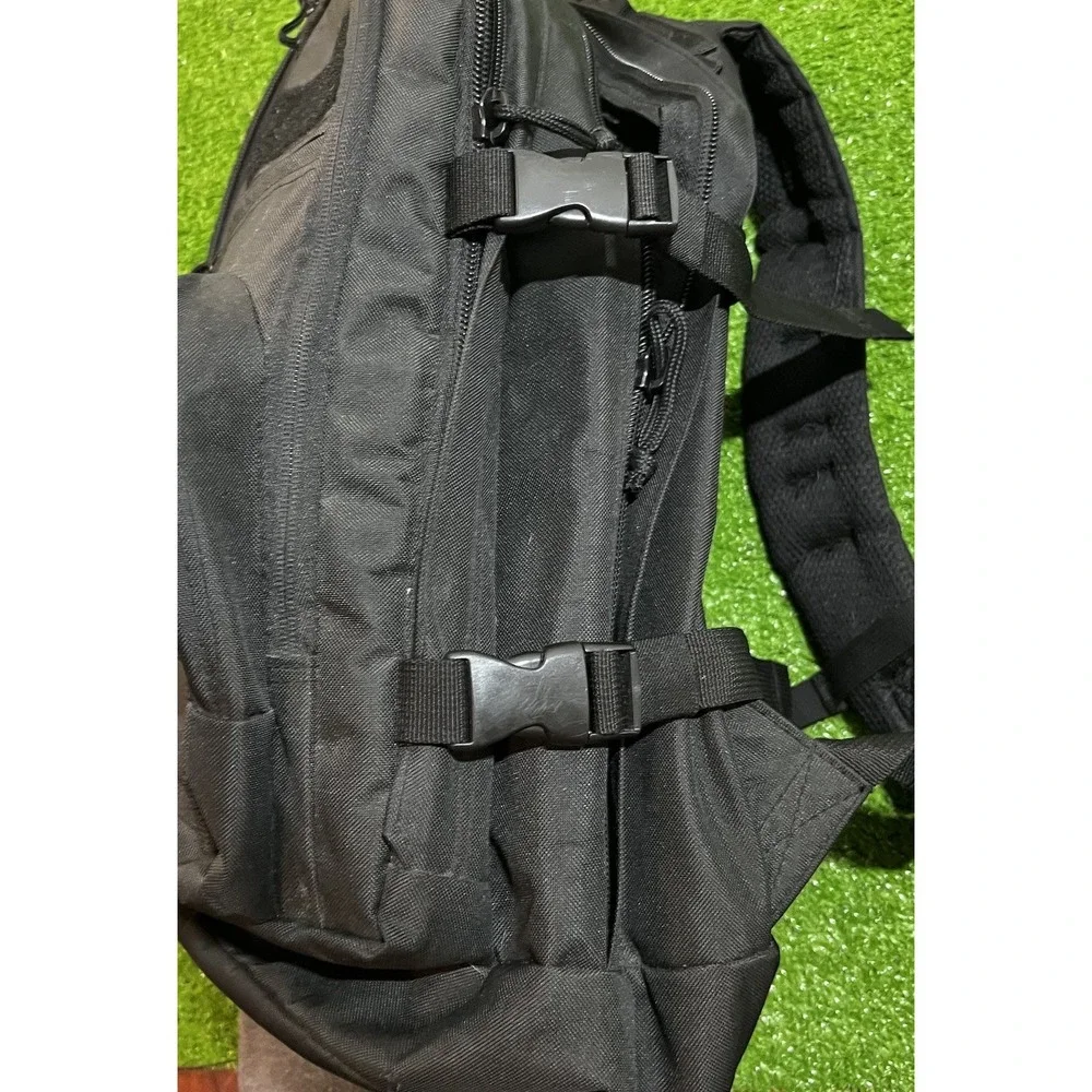 SOC 3 Day Pass Tactical Backpack Molle 38L‎ & Condor Hydration Pack Black EUC